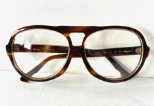 SUNGLASSES Frames EYE SENTRY By Ektelon OVERSIZED Aviator Tortoise Vintage 1970s