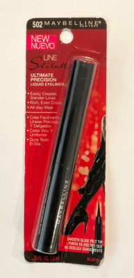 B1,G1@ 20%OFF(Add 2) Maybelline Line Stiletto Ultimate Precision Liquid Eyeliner