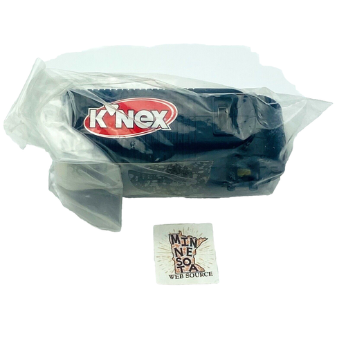 Knex NEW Motor Black Battery Powered Slow Speed 22rpm K'nex Red Label - 第 1/5 張圖片