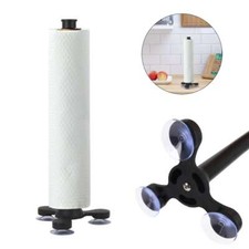 Kitchen Bathroom Aluminium Paper Towel Holder Countertop Stand Free Standing US