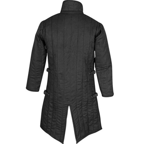 Medieval Gambeson Padded Full Sleeves Armor Larp Reenactment - Picture 3 of 3