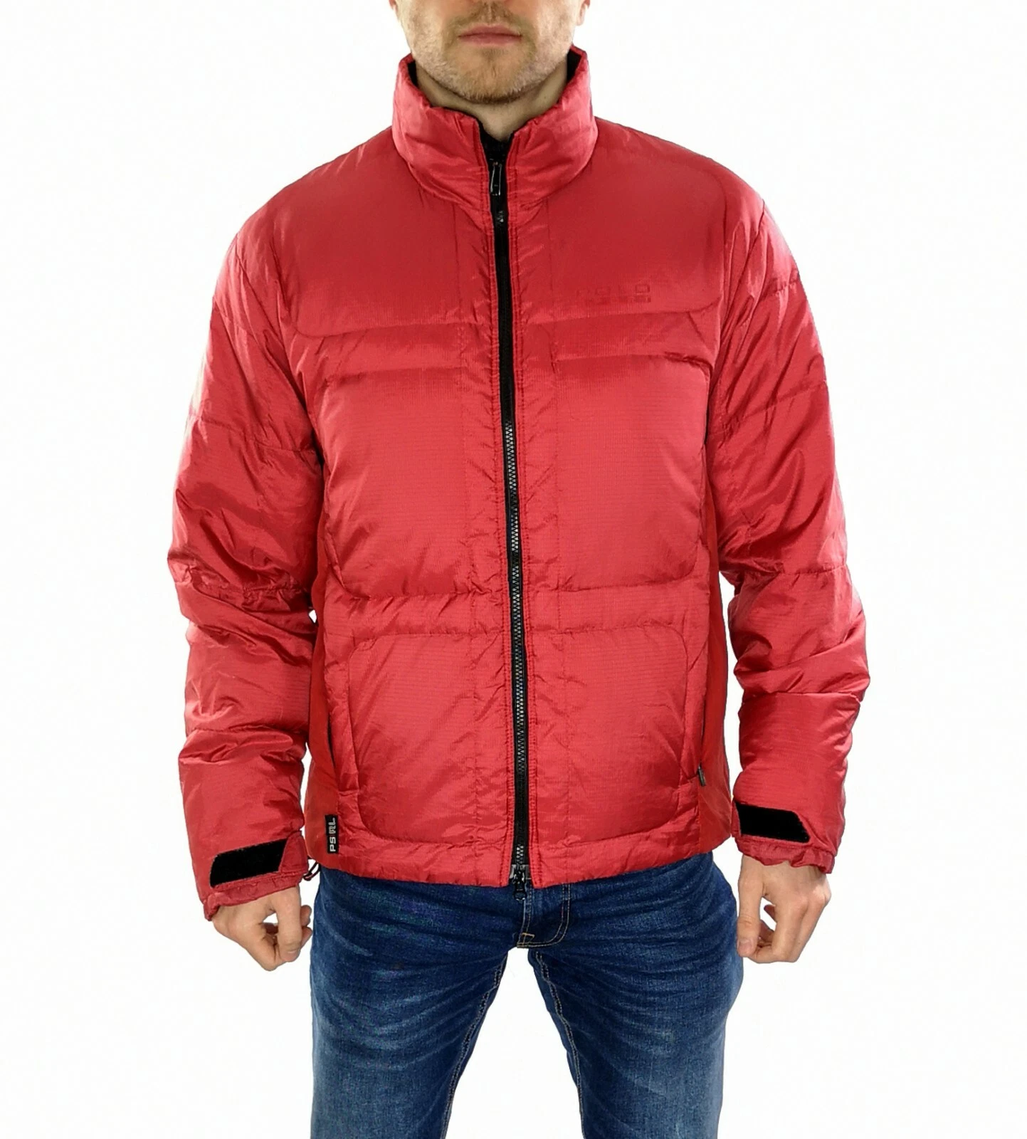 Polo Sports Puffer Jacket Size Small / Medium In Red Men's Down Filled
