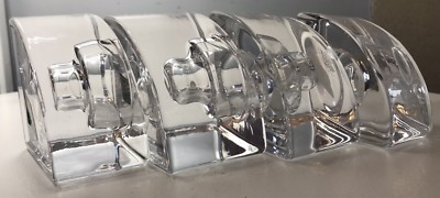 Bougeoir Cristal Shannon Design Ireland Pour Bougie 4 Pouces - Neuf (expo)