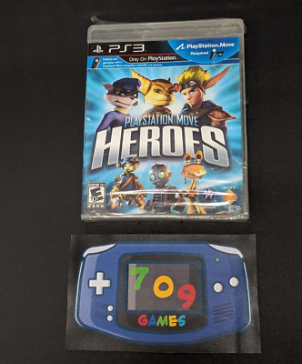 SEALED PlayStation Move Heroes (Sony PlayStation 3, 2011) PS3 BRAND NEW