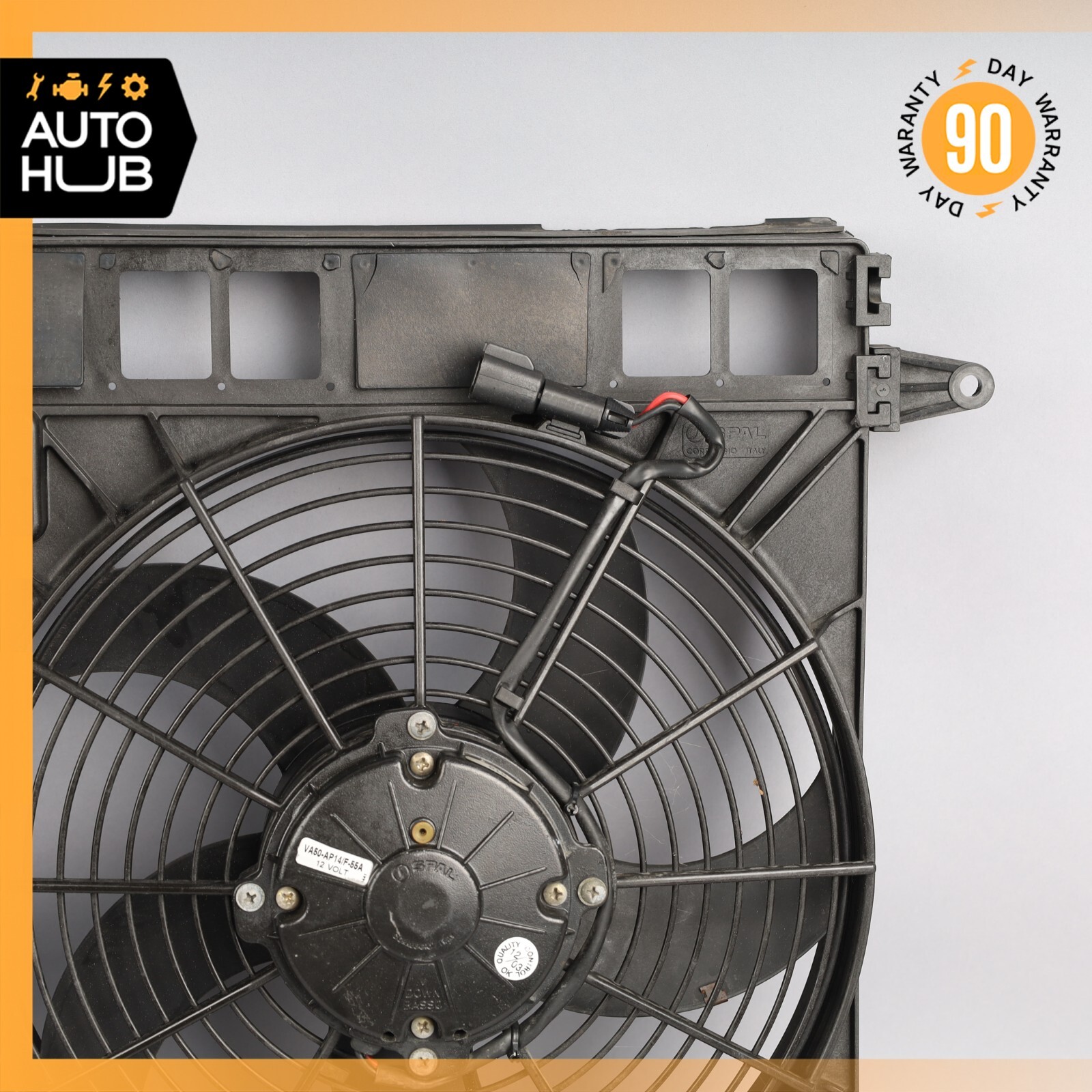 02-07 Maserati Coupe 4200 M138 Spyder Radiator Cooling Fan Motor 221254 OEM