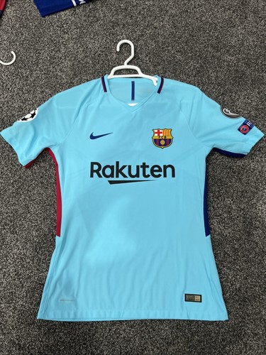 Lionel Messi Barcelona Player Issued Jersey 2017 Champions League RARE!!! Leo