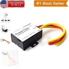 Car Power Filter Ground Loop Isolator - Crystal Clear Sound for Your Stereo