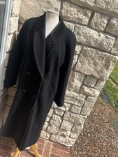 VINTAGE Women s Donnybrook Double Breasted Wool Trench Coat SZ 6