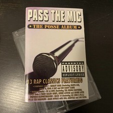 Various    Pass The Mic - The Posse Album Cassette Comp Hip Hop De La Soul EPMD
