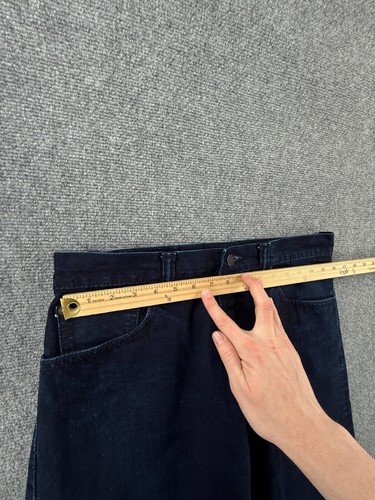Syoaiya Redline Selvedge Denim Jeans Japan Dark Wash Pure Blue Raw 32x32 Size 35 - Picture 16 of 19