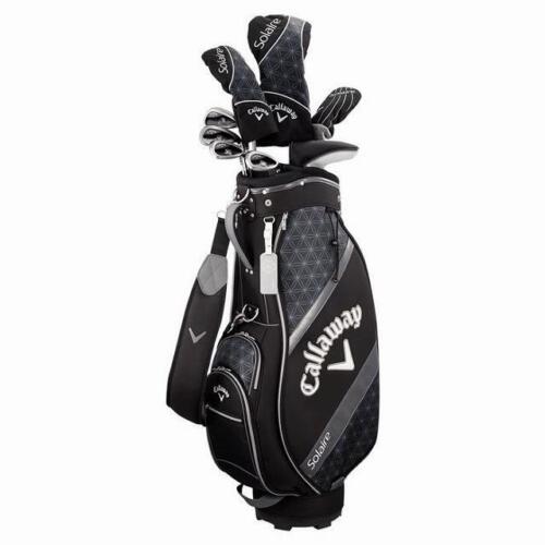 CALLAWAY SOLAIRE Juego de Club Negro para Damas con Bolsa Caddy 8 piezas Modelo 2018 Express - Imagen 23 de 24