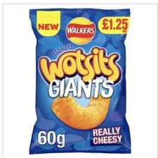Walkers Wotsits Cheese Snacks Case of 15x60g