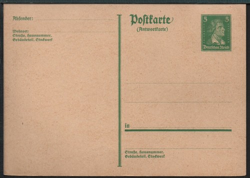 ✔️ EMPIRE ALLEMAND Troisième Reich (Allemagne nazie) BELLE CARTE POSTALE WWII - Photo 1 sur 1