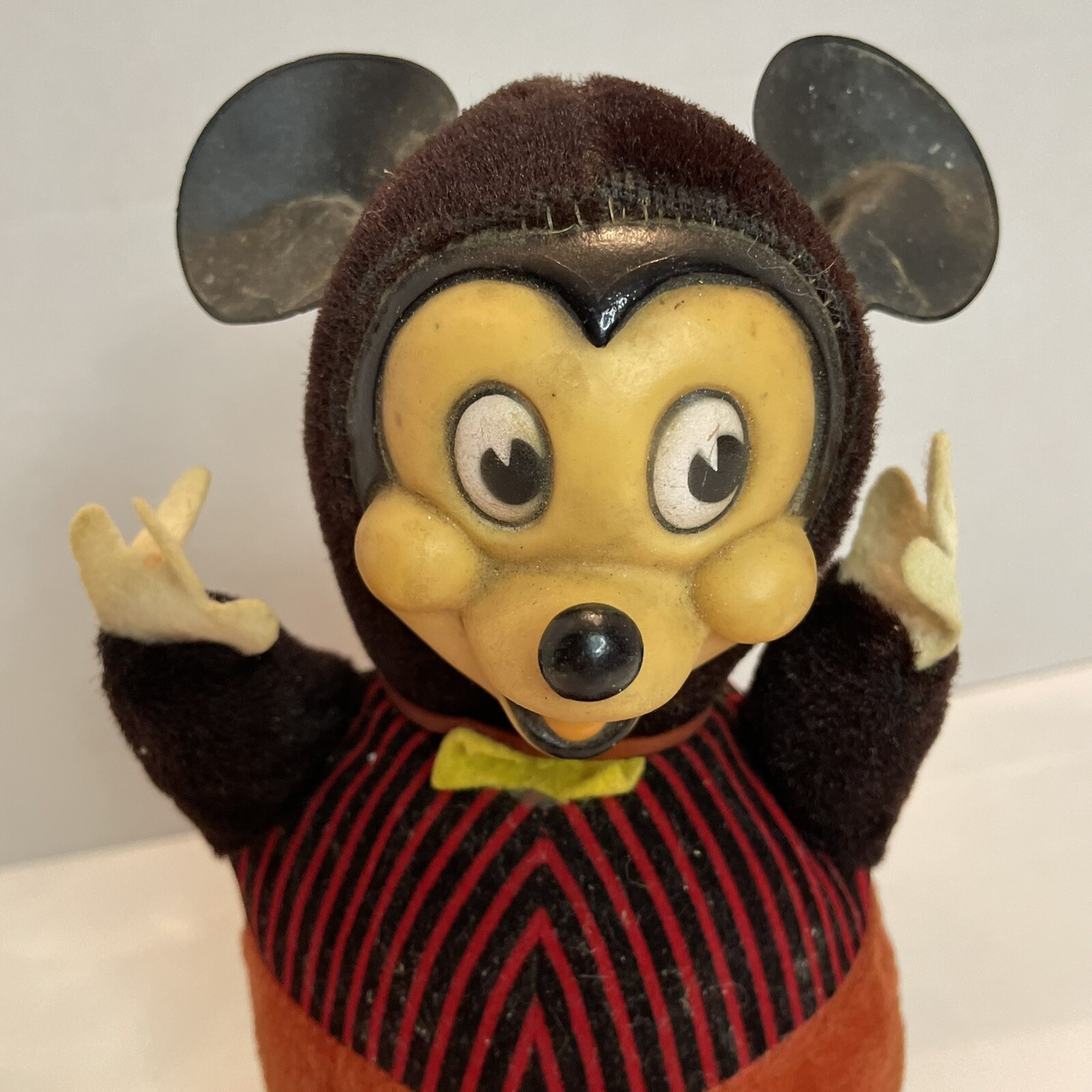 Mickey Mouse Rare 1950's Vintage Plush Doll by Gund MFG J. Swedlin Inc Disney 