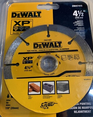 DeWalt XP 4 1/2'' Segmented Diamond Blade DW4740S