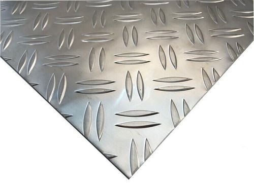 Alu Riffelblech Tränenblech Quintett Duett 5/6,5mm Zuschnitt Abverkauf - Bild 3 von 3