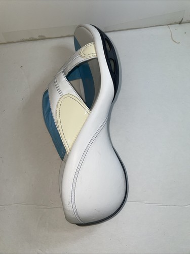 Cole Haan sandal wedge heels White Leather size 10 B ( M) - Picture 7 of 7