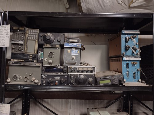 Shelf of Avionics Parts