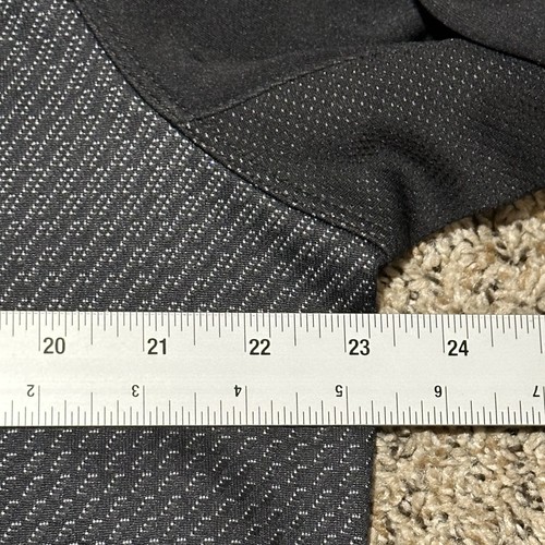 Nike Golf Quarter Zip Mens L Zip Fleece Lined Black Athletic Tour Performance - Picture 7 of 8