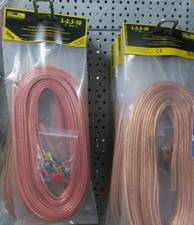 10 Meter Lautsprecherkabel SET  2,5mm²  Kabel + Stecker  SinusLive L2,5-10