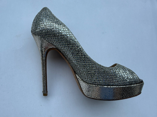 Jimmy Choo Plateau High Heels Peeptoe Gr. 37 - Bild 10 von 24