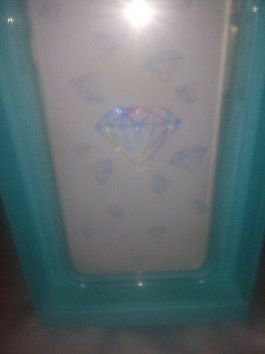 KATE SPADE NEW YORK HARDSHELL CASE FOR IPHONE 8 CLEAR w/SPARKLEY DIAMOND DESIGN - Picture 2 of 5