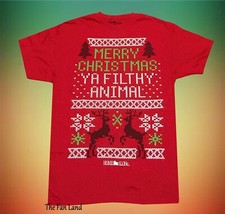 New Home Alone Merry Christmas Ya Filthy Animal Ugly Sweater Mens T-Shirt