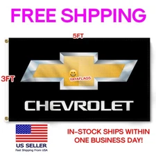 Chevrolet Car Enthusiasts 3x5 ft Flag Chevy Truck Racing Garage Banner