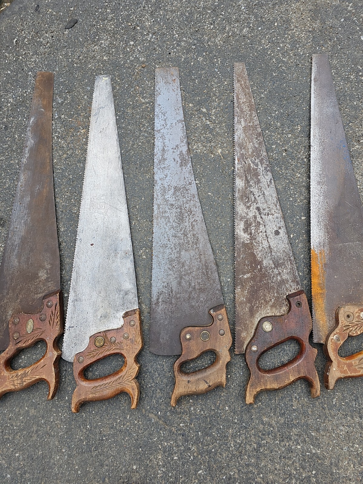 K103 ANTIQUE VINTAGE HAND SAW LOT 10 Handsaws DISSTON ETC eBay