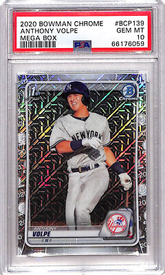 その他 RC Card Rookie Yankees Chrome Bowman 2020 1st VOLPE ANTHONY 10 PSA psa10 auto volpe anthony bowman 2020 その他