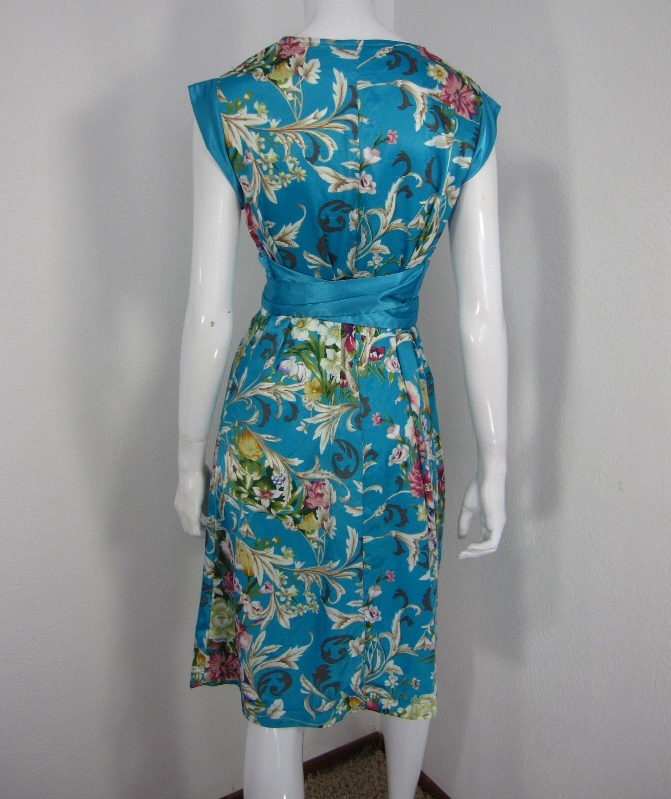 Simplicity Pattern Cap Sleeve V neck Size 10 Turq… - image 7