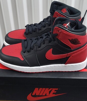 靴 AIR JORDAN 1 RETRO HIGH OG BRED (2013) Jordan 1 Retro Bred (2013) Men's - 555088-023 - US