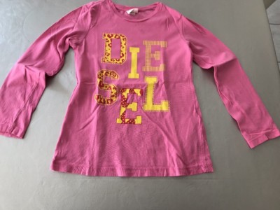 langarm t-shirt für Mädchen von Diesel in Größe 116 zu verkaufen
