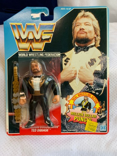 1990 Hasbro WWF THE MILLION DOLLAR MAN TED DIBIASE...