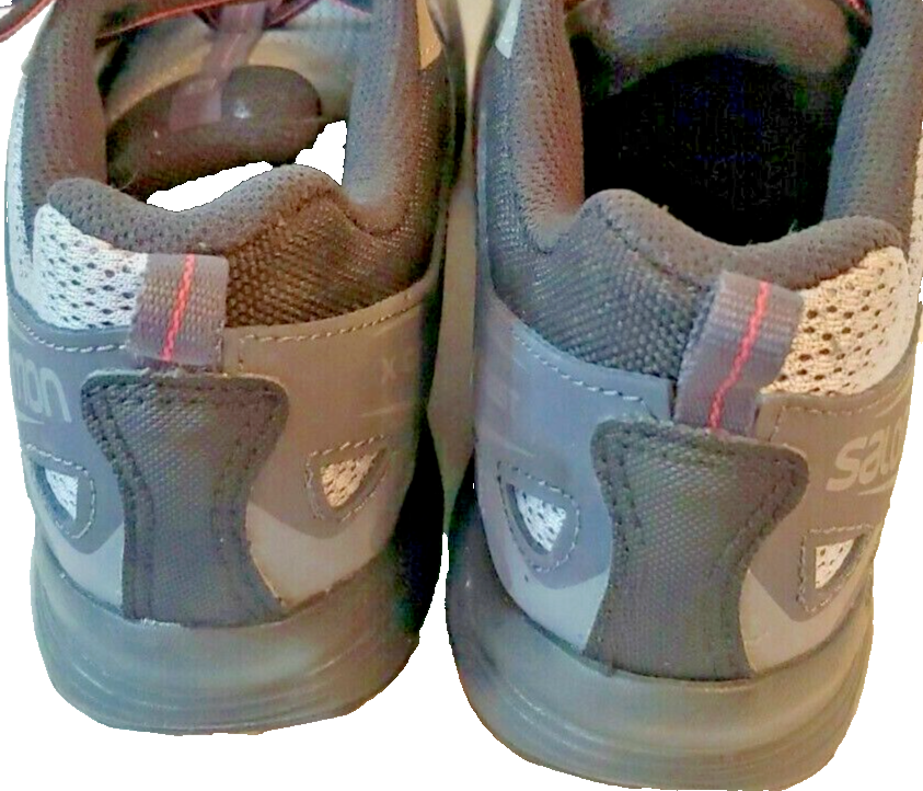 salomon x crest donna 408296 scarpe trail running sneakers grigio rosa nuove con scatola