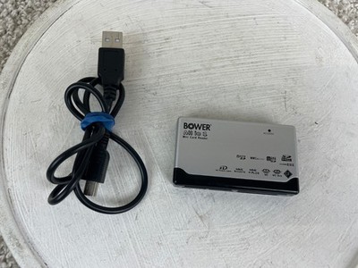 Bower All in 1 Mini Card Reader with USB Cable