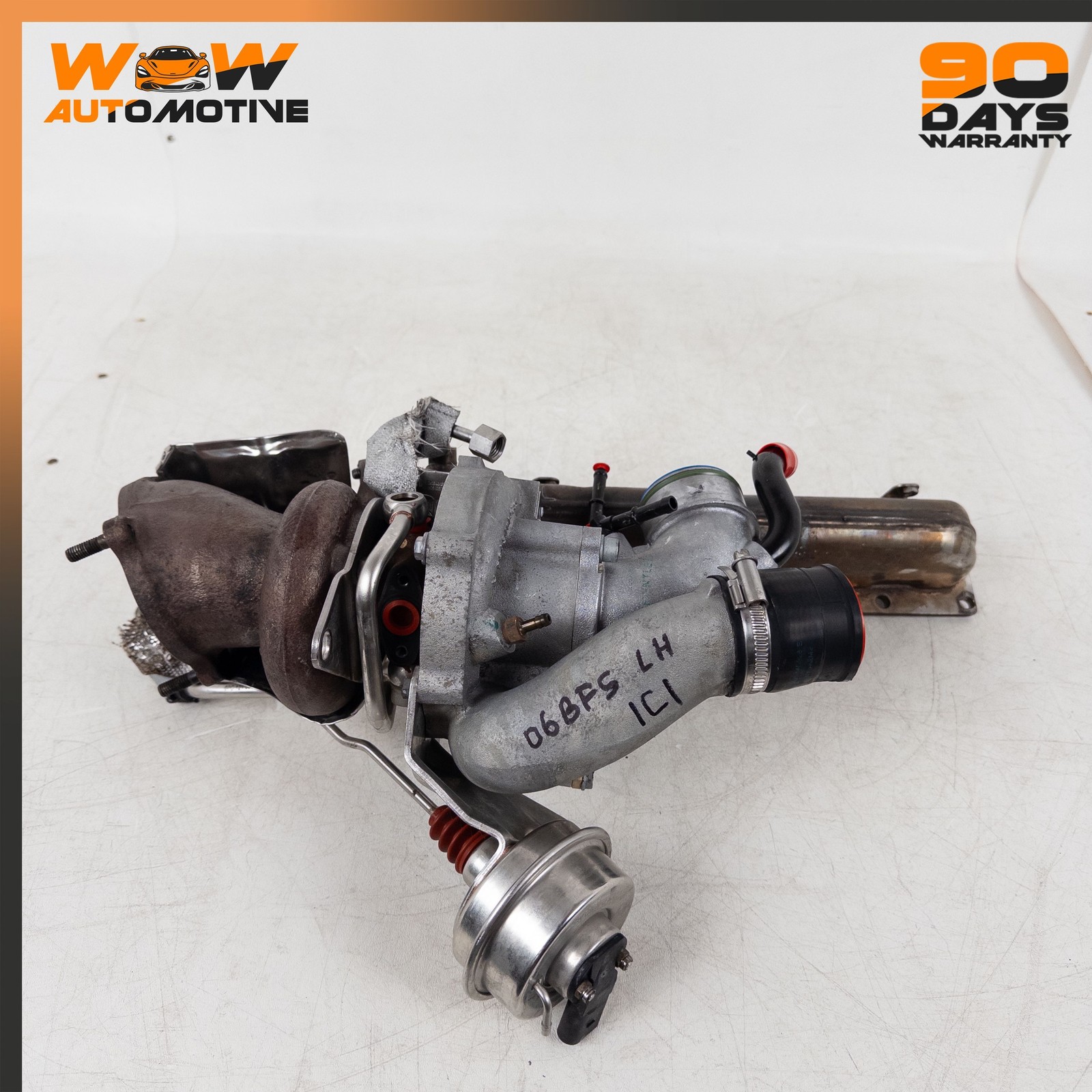 04-13 BENTLEY CONTINENTAL FLYING SPUR GT 6.0L W12 LEFT ENGINE TURBOCHARGER OEM
