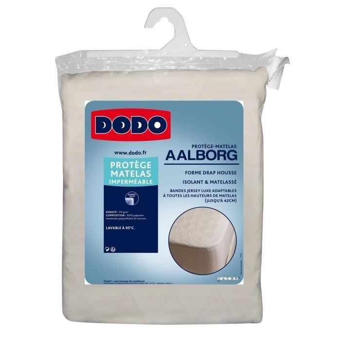 Dodo Aalborg alèse matelassée 180x200 cm imperméable et respirante contre les liquides