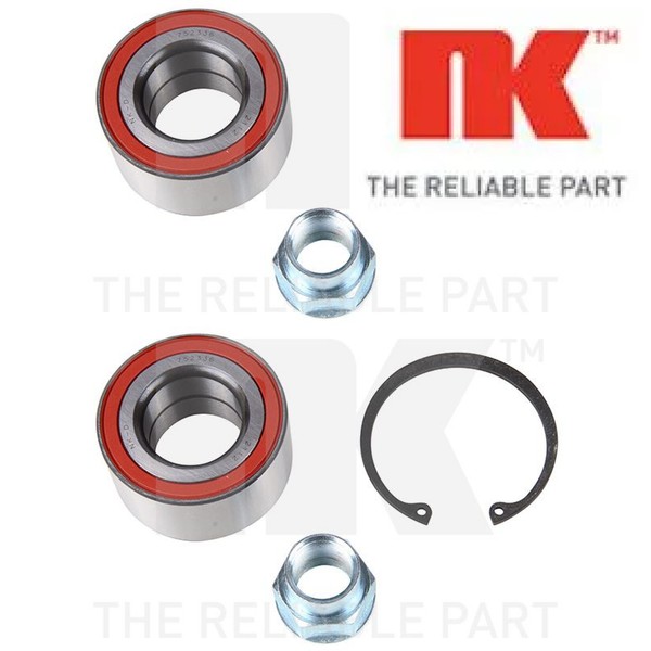 2X Radlagersatz NK 752336 2 Radlager Satz Links Rechts Vorderachse Vorne-image
