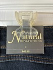 NWT NATURAL REFLECTIONS FULLY LINED DENIM JEANS WOMAN'S SZ 8 - DARK JEANS - MINT — photo 10