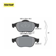 Kits de frein Renault VEL SATIS