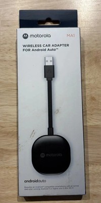 Motorola - MA1 Wireless Car Adapter for Android Auto - Brand New In Box