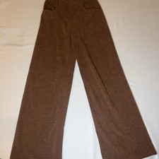 Cider Women’s Wide Leg Pants Corduroy Trousers Brown Size XS