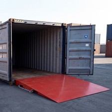 Greatbear Container Dock Ramp 66 x 83 in 16000 lb Cap. Heavy-Duty Forklift Use