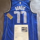 Luka Doncic Signed autographed Jersey Swingman JSA LOA Dallas Mavericks