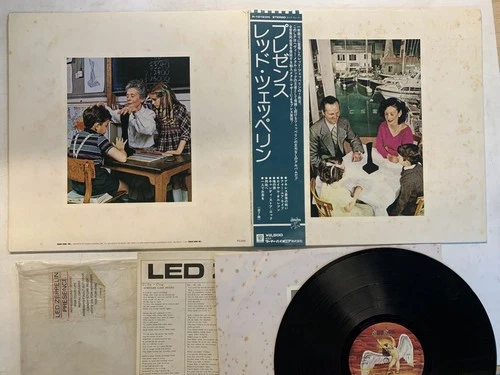 Led Zeppelin Presence Japan LP OBI [82628ER]