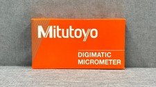 Mitutoyo Digimatic Digital Micrometer 0-1 in 0.00005 in Resolution 293-349-30