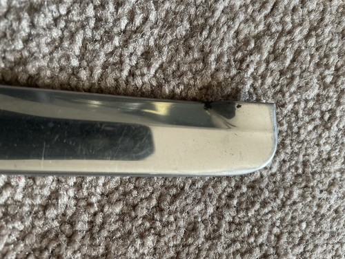 1969 1970 FORD MUSTANG MERCURY COUGAR COUPE ORIGINAL LH FRONT WINDSHIELD TRIM - Picture 2 of 3
