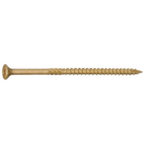 10 x 4" Star Drive Tan XL1500 SaberDrive® Exterior Deck Screws - Picture 2 of 5