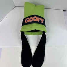 Disney Parks Authentic GOOFY Foam Hat With Floopy Ears Size Adult Green Black Y4